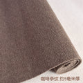 Solid color rug - customizable bedside, bedroom bay window, office mat, large area full coverage living room carpet