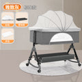 Baby crib convertible bed mobile foldable multifunctional cradle newborn bedside bed cross-border hot-selling baby bed