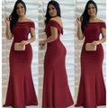 Evening dress  new sexy one-shoulder backless socialite prom mermaid long gown women's clothing african cross-border e-commerce