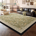Carpet living room new green medieval style retro home carpet bedroom waterproof accessible luxuryclassy customizable carpet