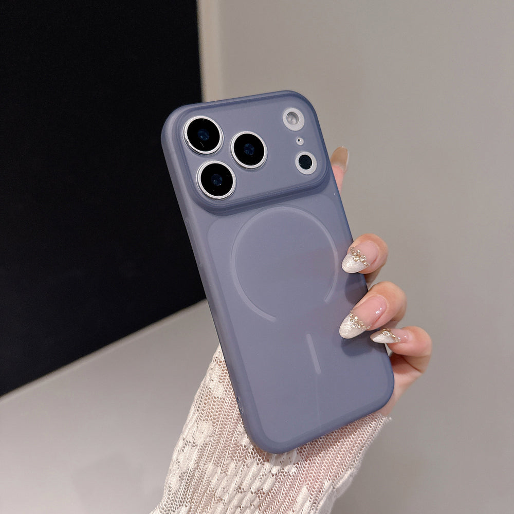 Simple frosted case instantly transforms to fit the iphone 17, compatible with iphone 17 pro. iphone 15 drop-proof soft tpu protective case, also suitable for iphone 16