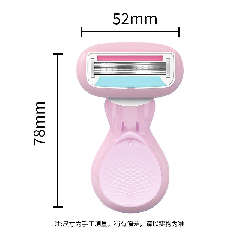New women's underarm hair removal razor - gentle, anti-scratch shaving for intimate areas - wholesale beauty tools