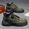 Martin boots autumn 2025 new men's shoes trendy versatile waterproof non-slip swivel buckle high-top work boots hot seller