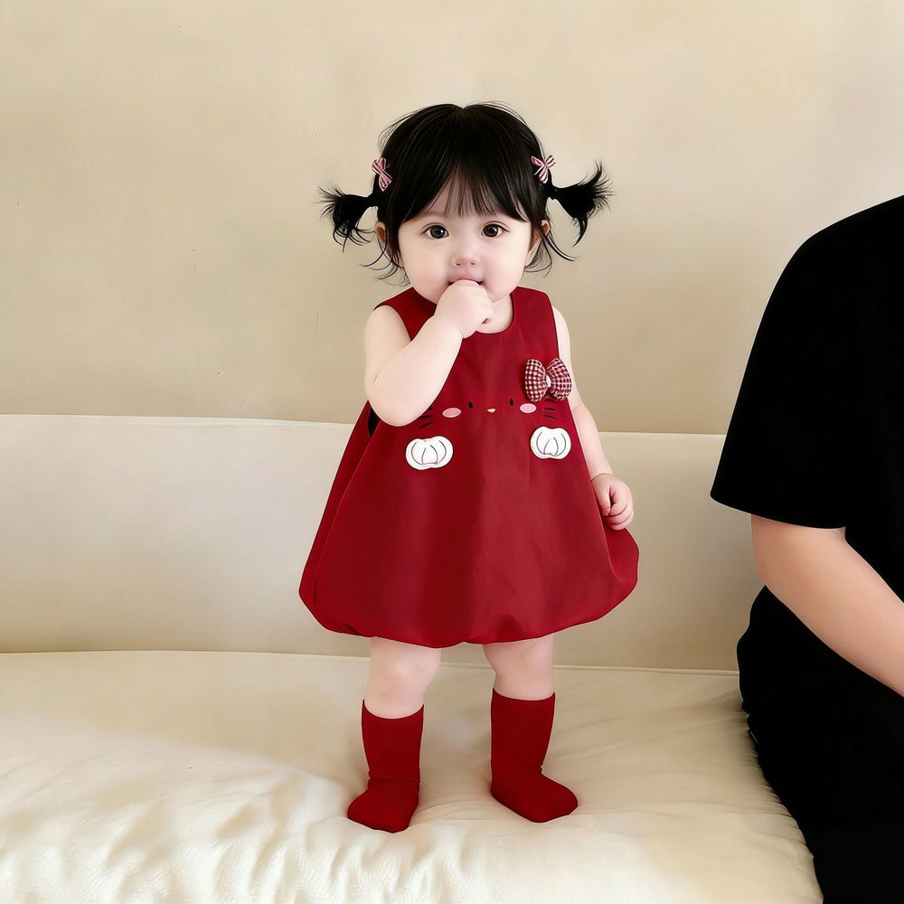 【dropshipping】 new summer collection: adorable summer dresses for baby girls - lightweight princess style for infants and toddlers