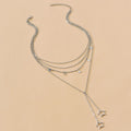 Long tassel hollow star pendant wholesale cross-border hundreds of layers of star necklace high-end fashion jewelry