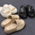 Thick sole slippers women's summeroutwearnew arrivalfashion indoor heightening beach shoes women's shit-stepping sandals wholesale