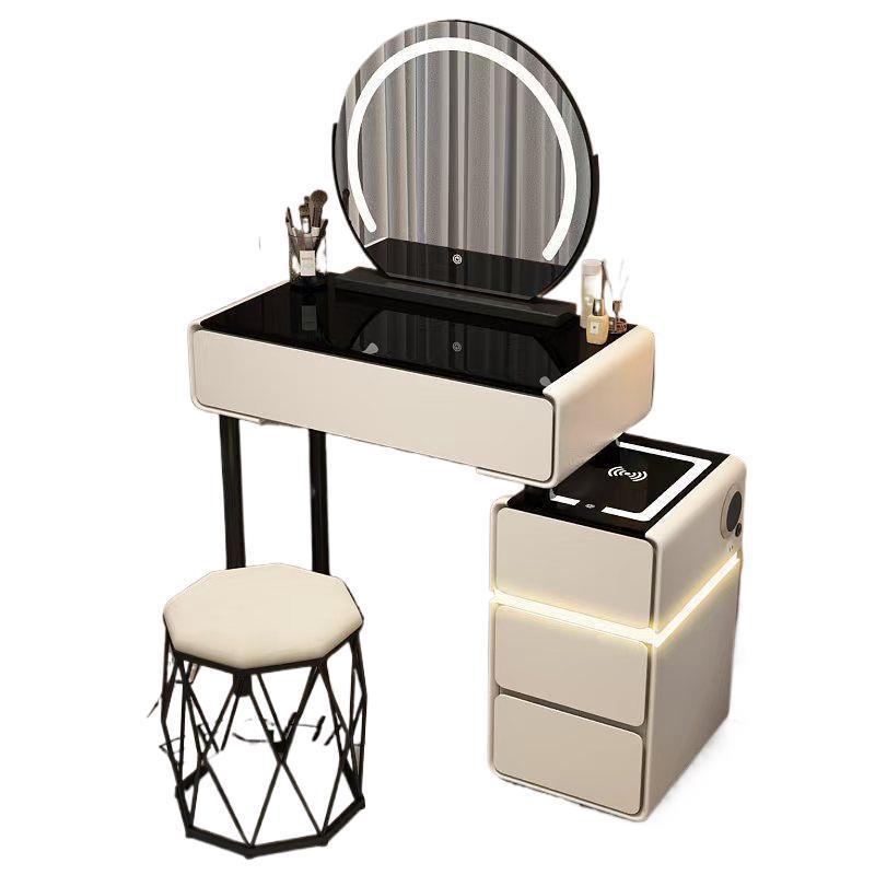 New arrival dressing table modern casual cream style makeup table small apartment accessible luxury dressing table slate dressing table complete