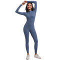 Naked-feel long sleeve bodysuit yoga outfit - quick-dry, compression, high-intensity running & fitness activewear - custom manufacturing available