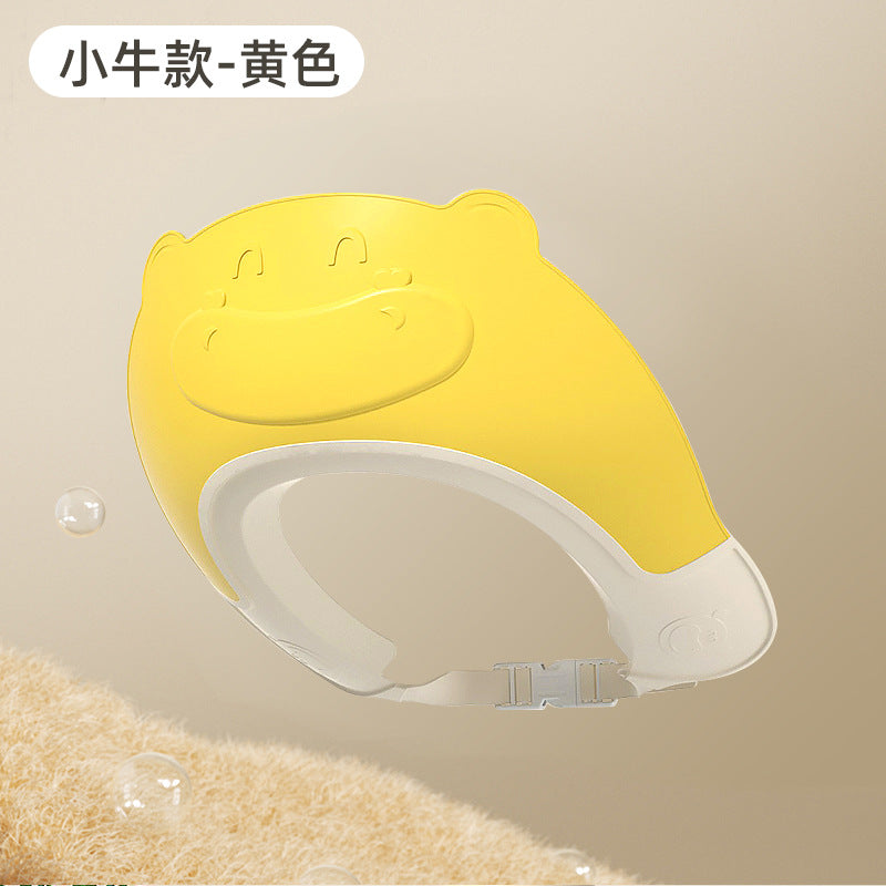 Kids' shampoo cap, baby waterproof bath visor, adjustable newborn infant hair washing cap, baby hair washing gadget