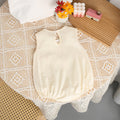 Baby bodysuit summer thin style baby triangle sleeveless romper newborn clothes super cute summer outfit for going out