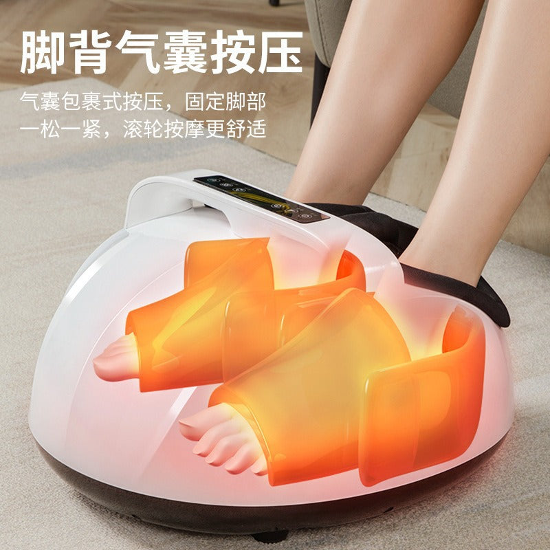 amazon remote control foot massage machine, foot kneading air bag, foot massager, foot bath hot compress function