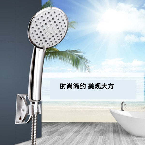Five-speed rain shower shower nozzle set single head bath pressurized bath bathroom faucet water heater Yuba