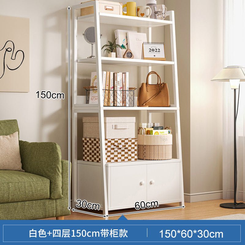 Shelf Shelf Floor-to-ceiling Bedroom Multi-layer Storage Living Room Storage Display Shelf Office Super Load-bearing Iron Shelf