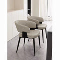 For homerestaurantscandinavian dining table and chair modern casual back chair hotel negotiation stool italian back dining chair