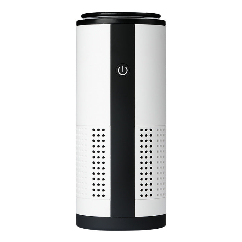 New negative ion car air purifier - compact usb desktop air purifier for home use, formaldehyde removal, odor elimination, and smart purification