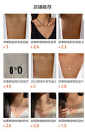 Wholesale women's necklace accessories - european & american style, autumn/winter sweater chains, unique silver-plated circle & chunky chain layering necklaces, choker necklaces