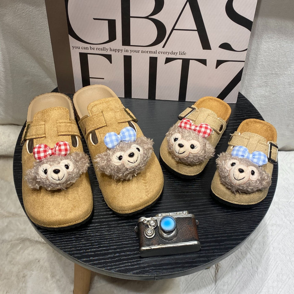 2026 spring/autumn cartoon cute comfortable new girls' slip-on birkenstock shoes, toddler & little kid birkenstock sandals