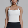 new arrival tight sports intimates women's padded i-shaped back yoga tops pilates fitness vest