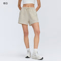Women's casual sports shorts - bubble plaid, elastic waist, running training shorts, summer quick-dry fitness pants d26033