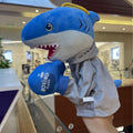 New cross-border husky boxing dog interactive hand puppet toy - sound-enabled finger puppet