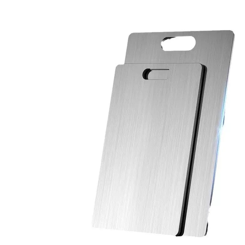 thickened 304 stainless steel cutting board kitchen chopping board fruit board panel rolling board chopping board factory