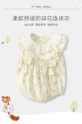 Baby summer romper: adorable, cute, and stylish - sweet princess style, lightweight crawling suit for infants and toddlers