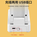Foldable rechargeable desk lamp - eye protection, study light, student dorm, portable, large capacity, extra-long battery life