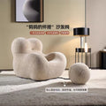 Wool roll ladieswear's embrace sofa chair lazy sofa can lie down and sleep creative style single living room balcony bedroom