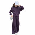 Girls' activewear set - new autumn  collection: stylish korean-inspired, trendy two-piece casual hoodie and pants set for mid-to-large sized children
