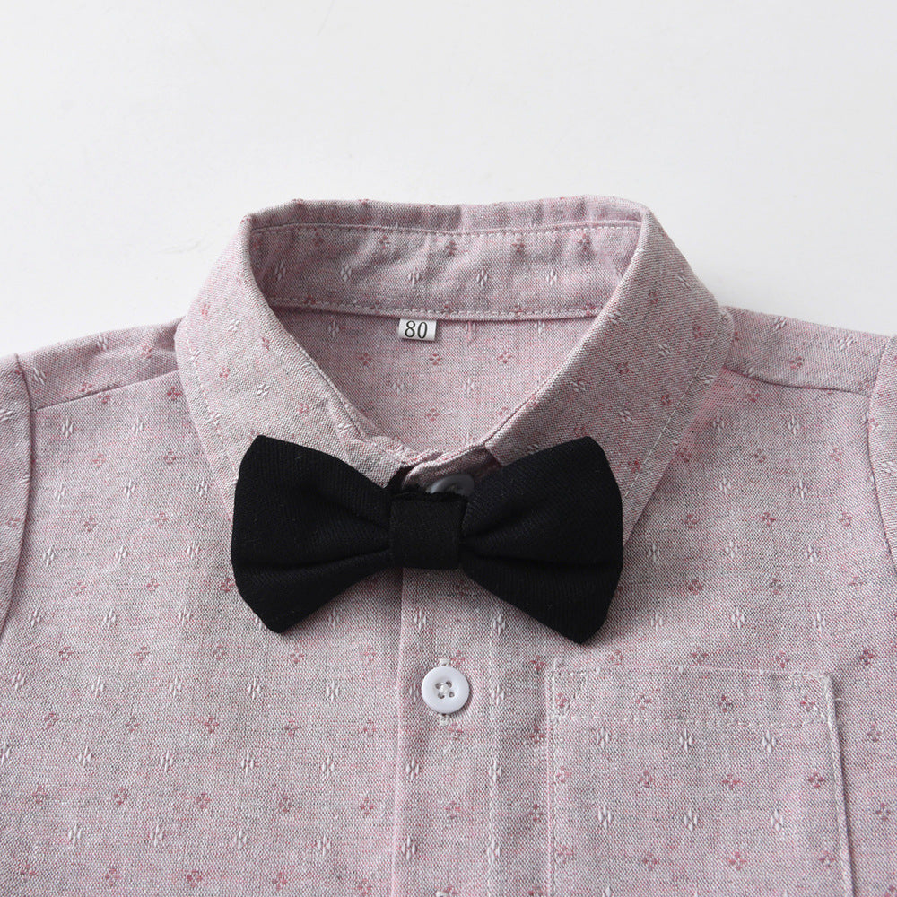 children's clothing new boys' spring clothing suit baby spring & fall clothes kids shirt children's clothing boys' spring suit
