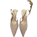 Za new 2024 summer french style high heel stiletto pumps, ankle strap, sequin detail, pink fashion flats for women