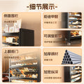 Steel shoe cabinet for home, entryway, and hallway - large capacity, floor-standing, dustproof, multi-functional storage shoe rack