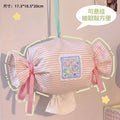 Inssweet candy tissue box can be hung on dining tissue storage bag car fabric high-looking living room hanging bag