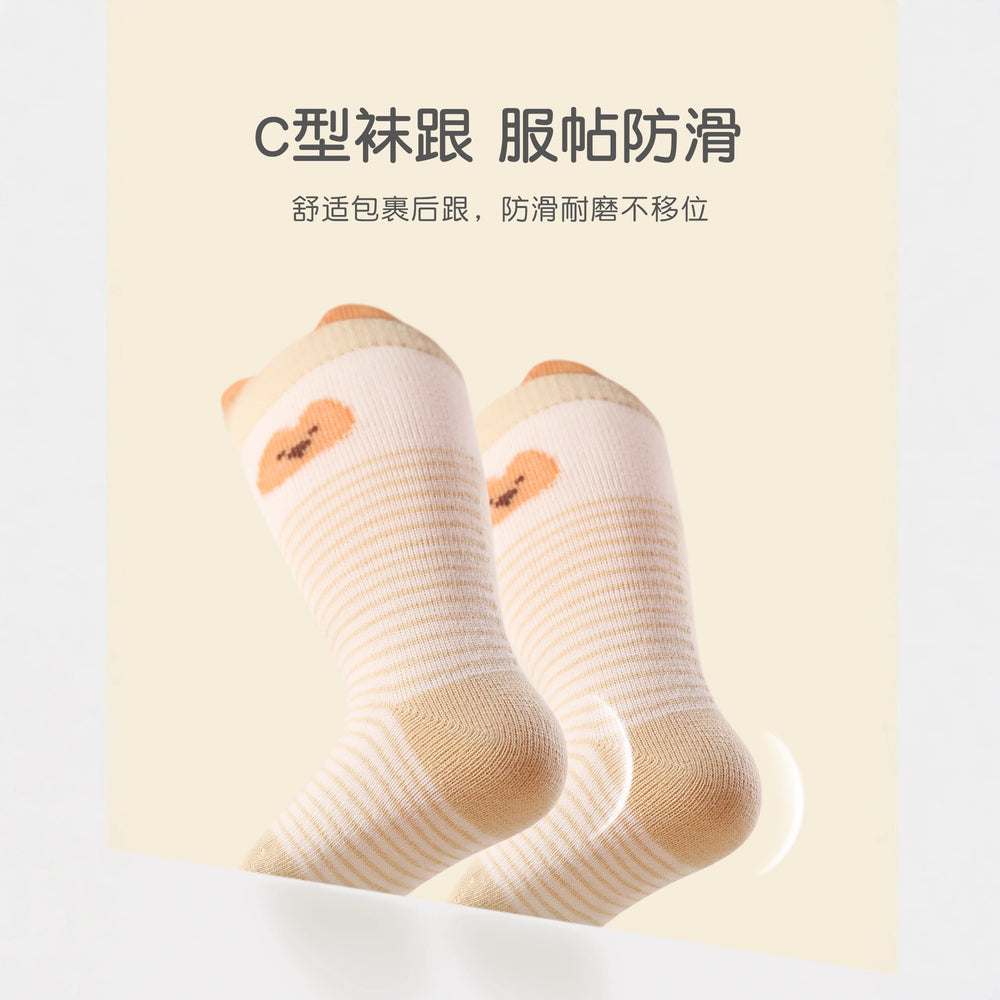 Babylon class a baby socks knee socks baby socks cute cartoon newborn large elastic non-leg socks