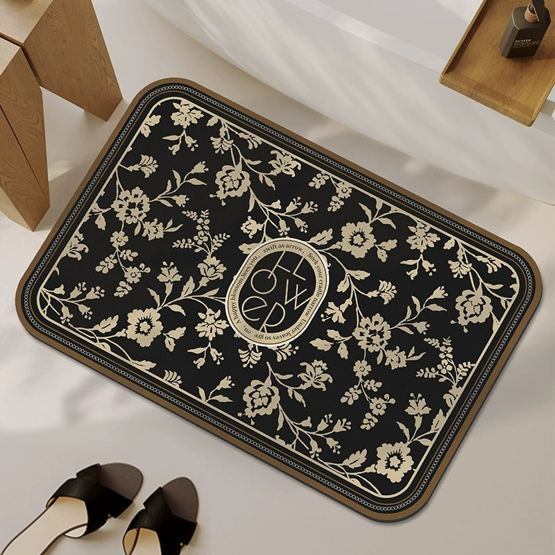 Floor mat bathroom winternew arrivalaccessible luxuryclassy diatom mud bathroom door non-slip toilet absorbent mat
