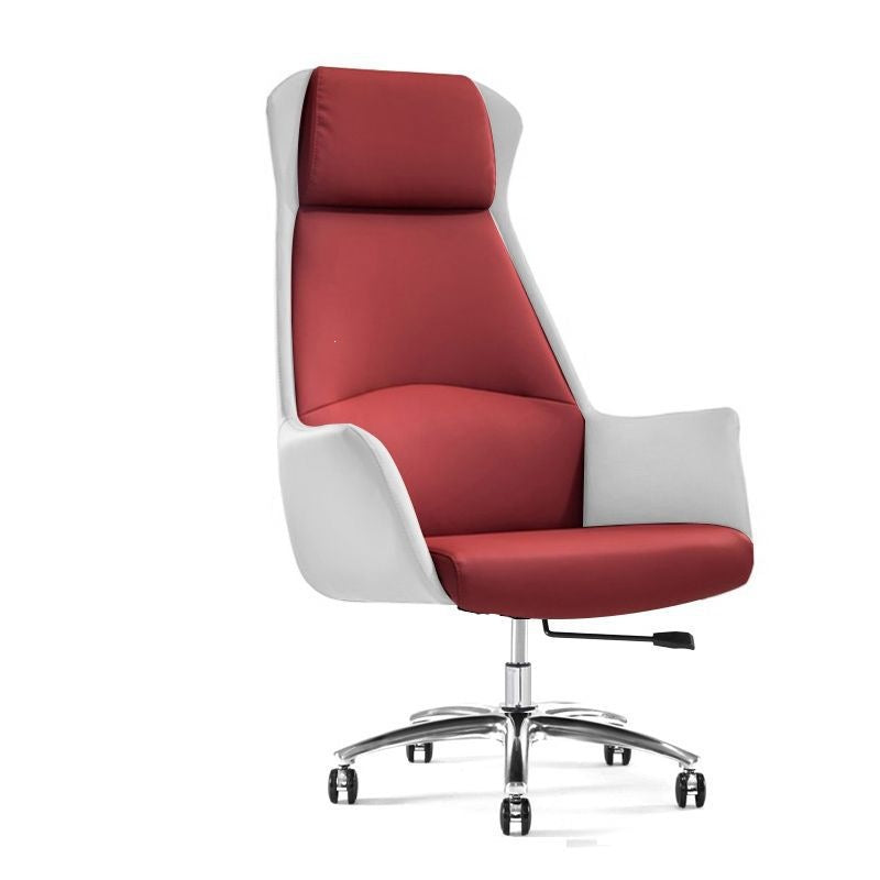 Casual chair, comfortable ergonomic chair, conference computer chair, business leather chair, office chair, live broadcast, home study, no