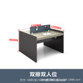 Staff screen desk casual modern office workstation table and chair combination face-to-face multi-person slot staff booth