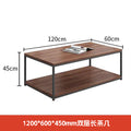 Long coffee table, living room, office, square, simple, modern furniture, for homeaccessible luxuryclassy sense, small apartment coffee table
