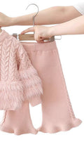 Pink twist pants