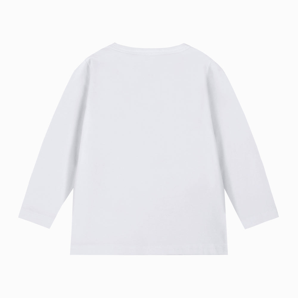 Unique diy fun graffiti hand-painted coloring mermaid design 95% cotton spring/autumn american style girls' long-sleeve t-shirt