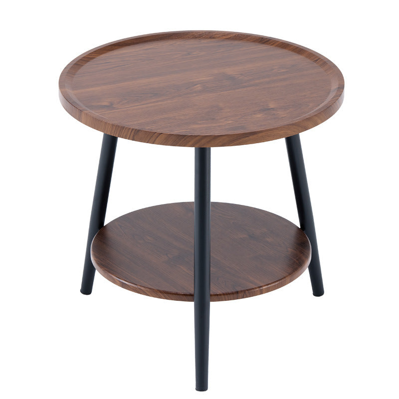 Nordic small coffee table table sofa side table manufacturer wholesale small apartment bedside table simple corner table personalized small round table