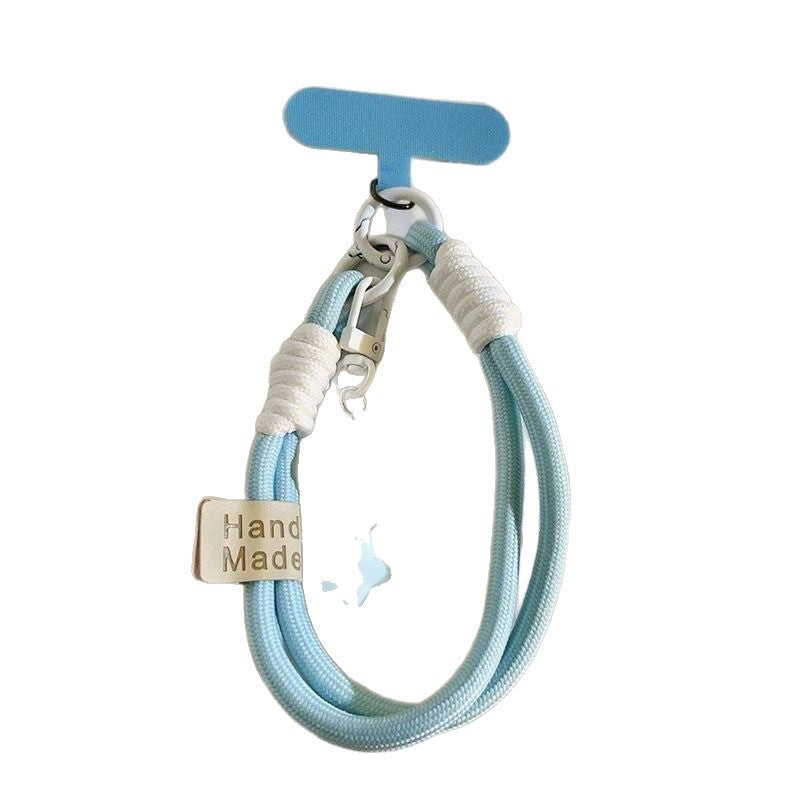 ins speechless clouds stars mobile phone case lanyard wristband short mobile phone camera lanyard pendant keychain universal