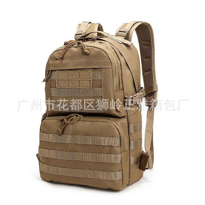 New Military Camouflage Backpack 3D Tactical Sports Backpack Hiking Camping CS Men's and Women's 45L Travel Backpack