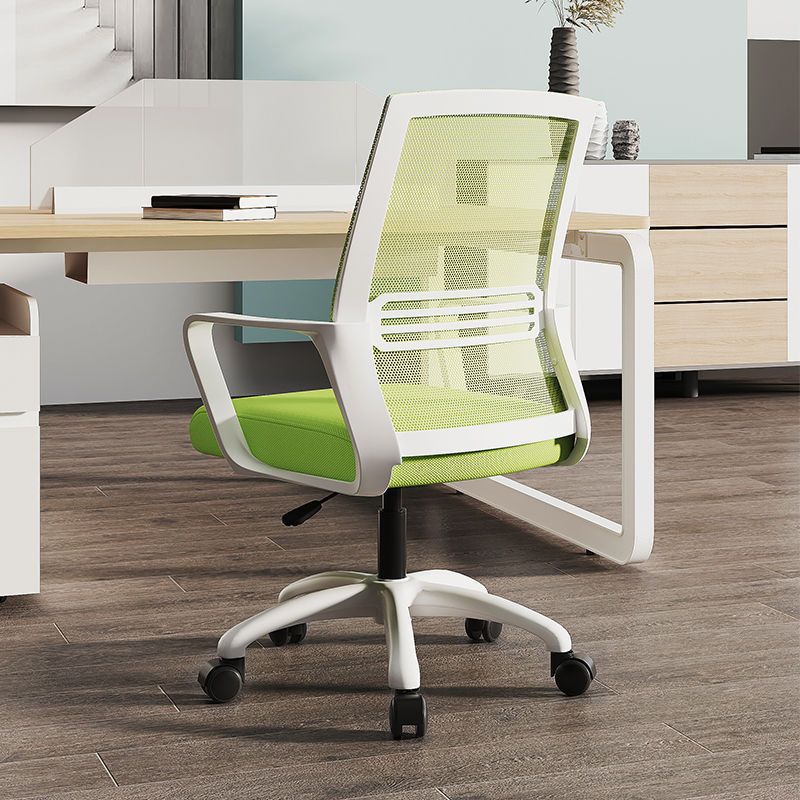Office chair computer chair home comfortable long sitting office staff seat backrest chair adjustable height swivel chair