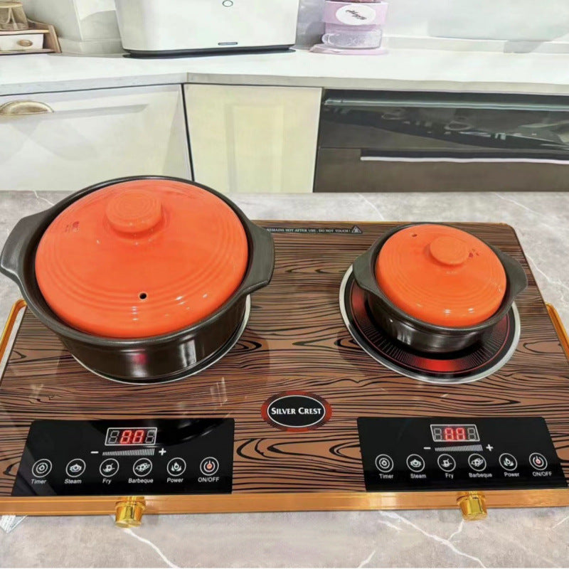 multifunctional intelligent tea stove induction cooker stir-fried hot pot wholesale all-in-one microcrystalline electric ceramic stove with adjustable temperature