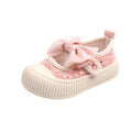 Kids' canvas shoes -  spring/autumn new collection - girls' casual shoes - korean style baby canvas shoes - square toe - ages 1-3