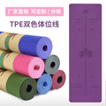Tpe yoga mat wholesale manufacturer - extra thick, oversized sports & fitness mat - non-slip, home use, aerobics, soundproof, shock absorption