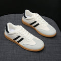 Women's german army trainers (gats) - 2026 summer new arrival: breathable white sneakers, korean style, versatile flat sole, athletic casual skate shoes, single shoes