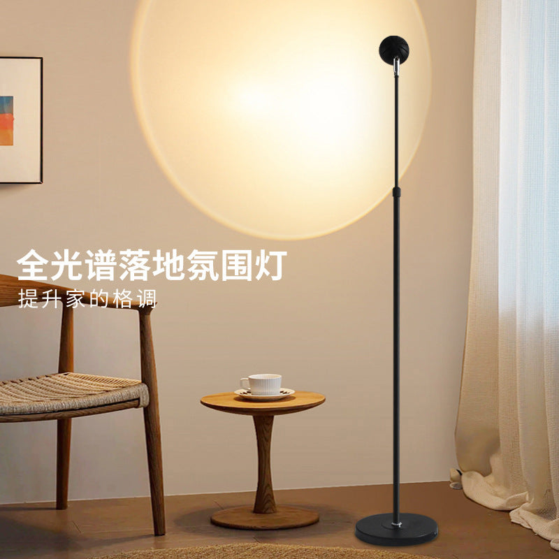 Little red riding hood light and shadow floor lamp living room sofa next to accessible luxury bedside bedroom decoration reading atmosphere lamp