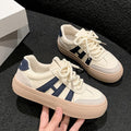 Niche style original design thick solewhite shoes women's 2025spring & fallnew arrival german training shoes retro sneakers sports casual shoes